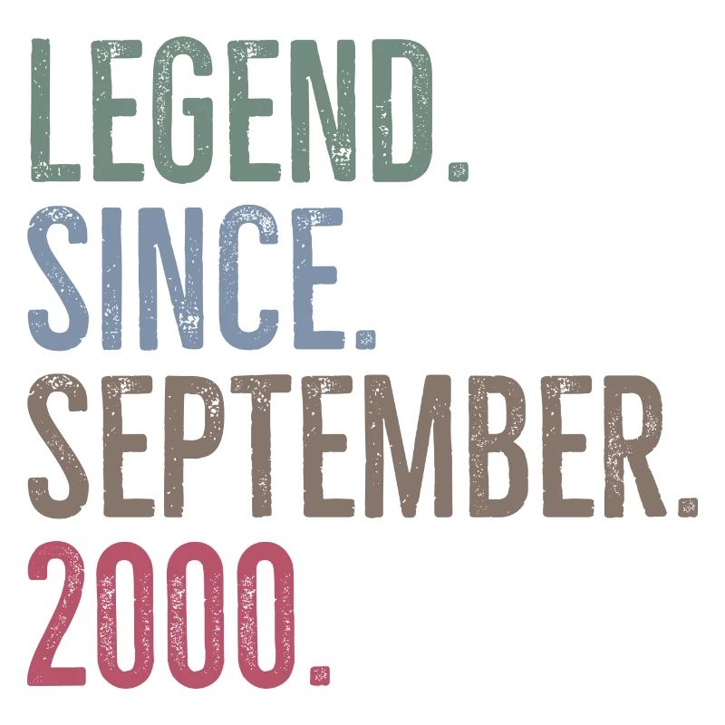 Legend Since September 2000