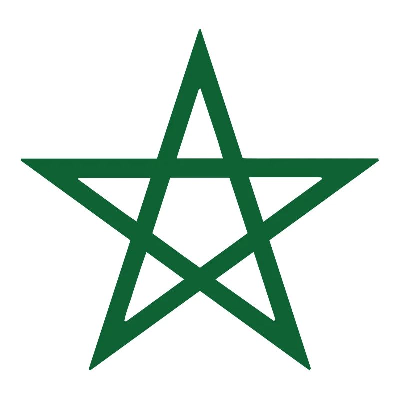 Marokko Flagge Geschenkidee