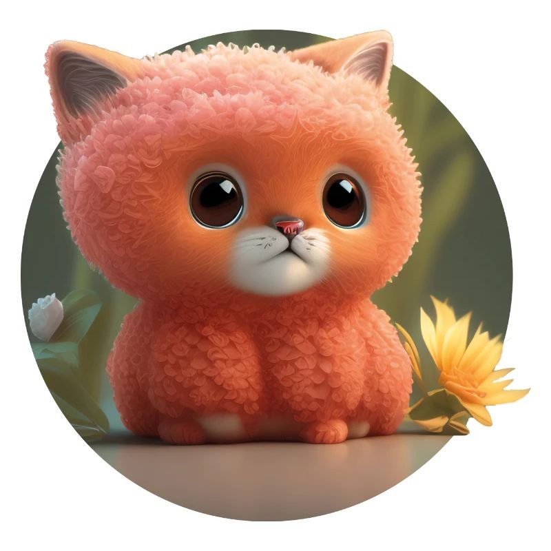 Blumenkatze