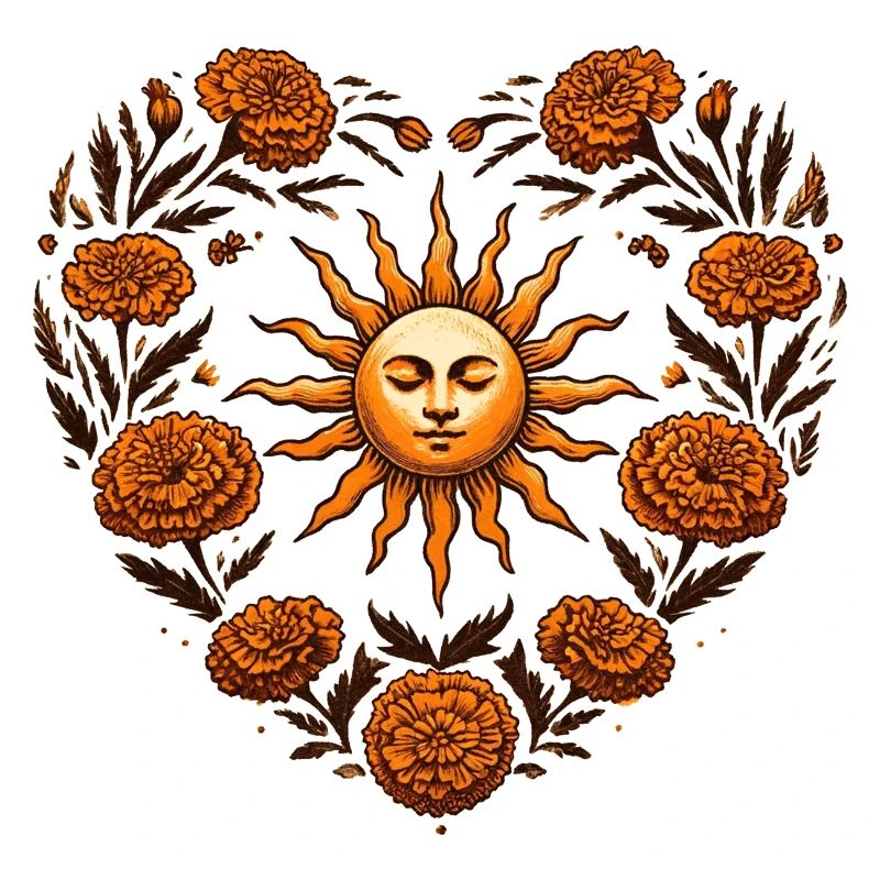 Retro-Sonnenschein