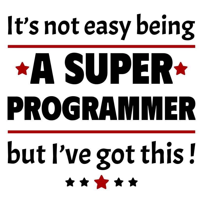 Es ist nicht einfach, ein Super-Programmierer