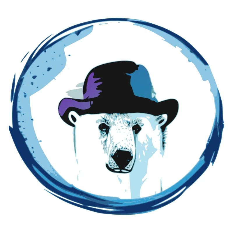 Eisbär mit Hut
