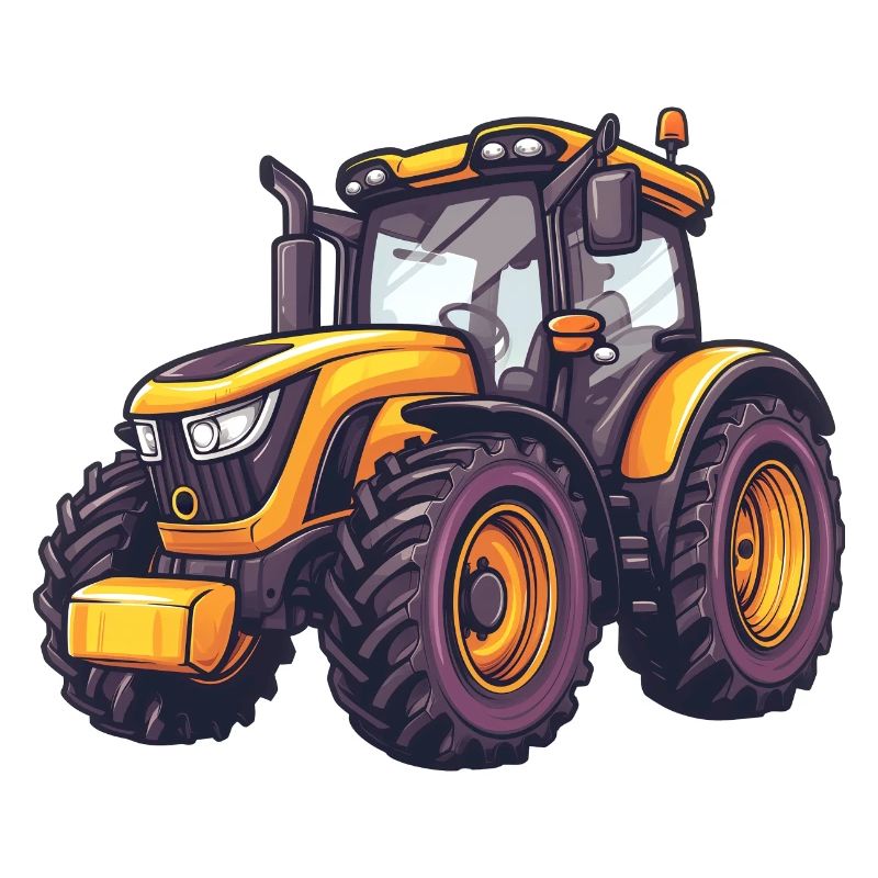 Niedlicher Traktor