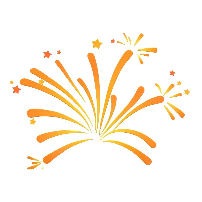 lebendiges Feuerwerk
