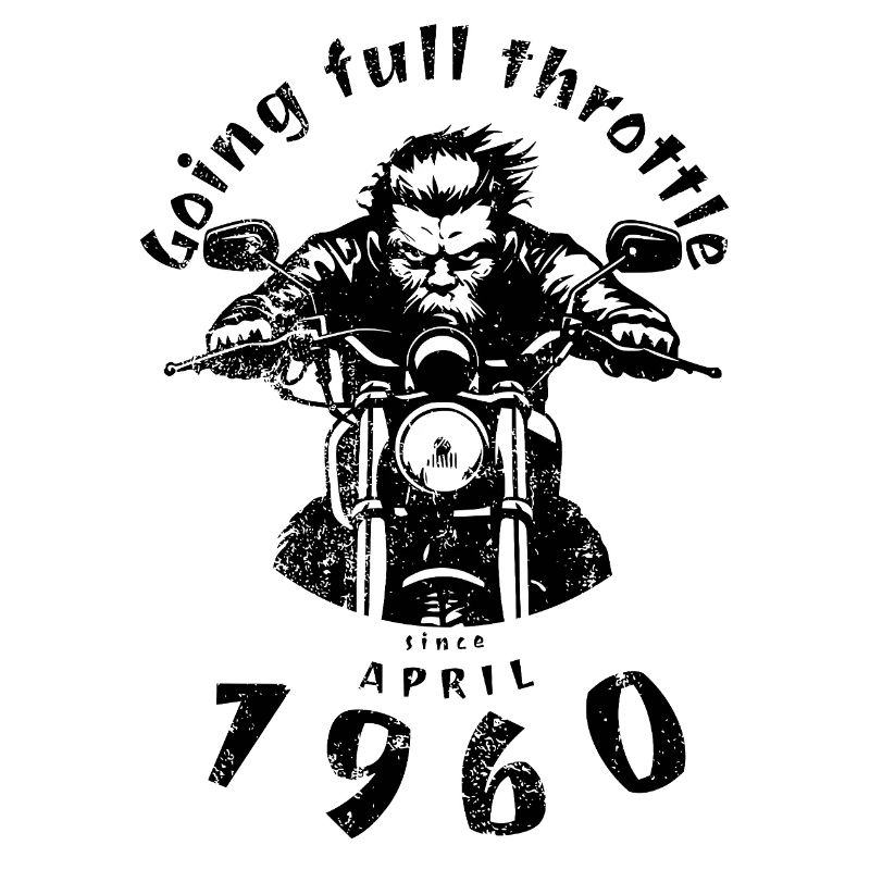 65. Birthday Going full throttle since 04/1960