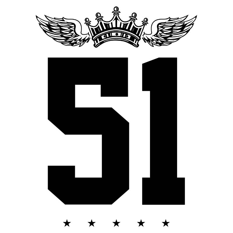 51 Zahl Krone