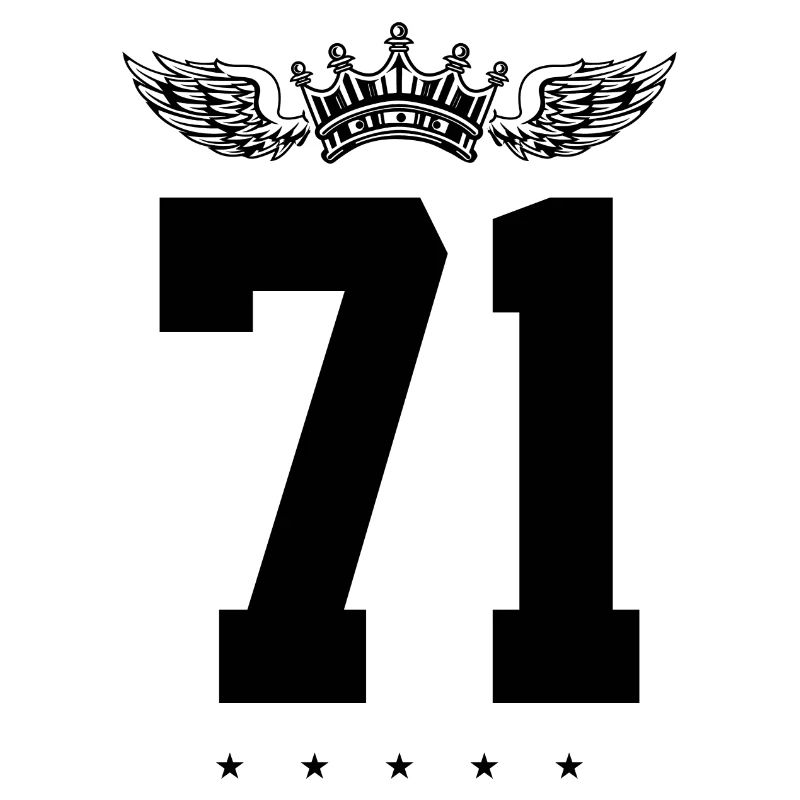 71 Zahl Krone