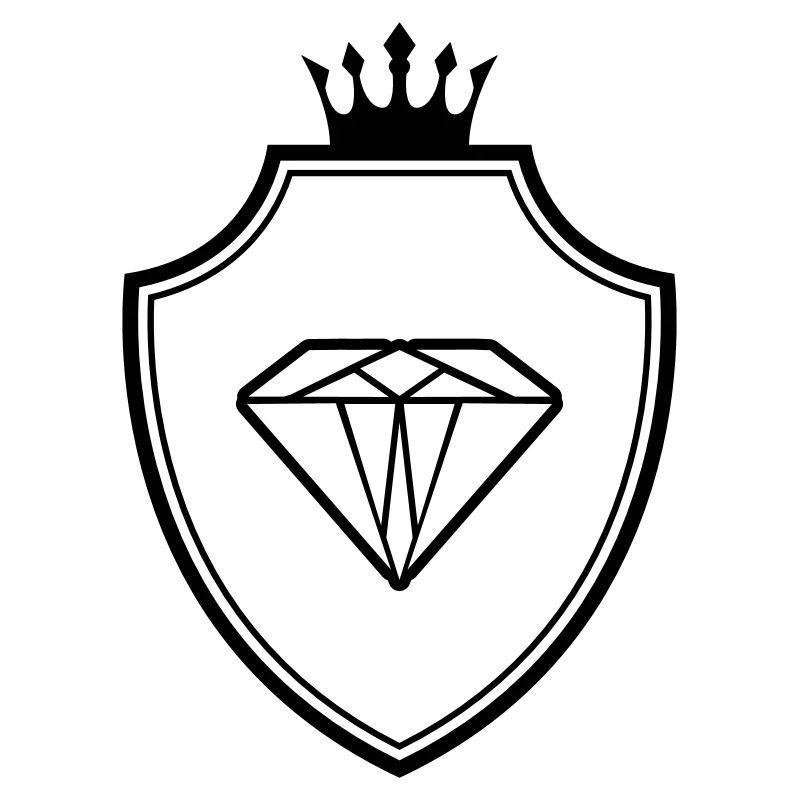 Diamant Symbol Wappen