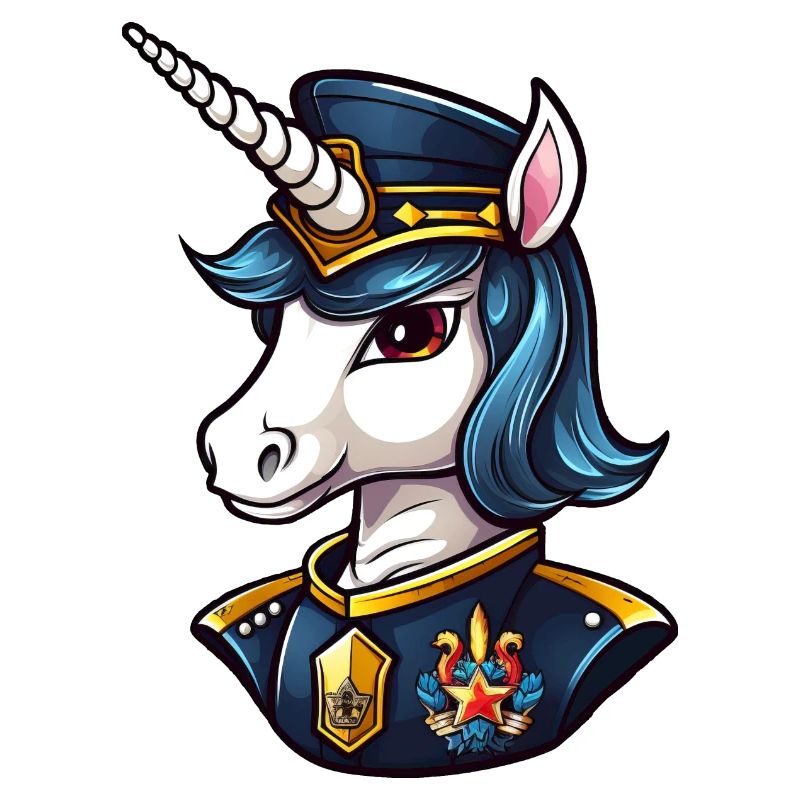 Einhorn Polizistin