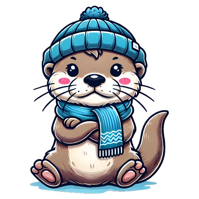 Süßer Otter