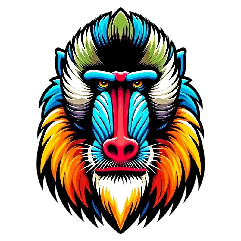 Mandrill-Affe