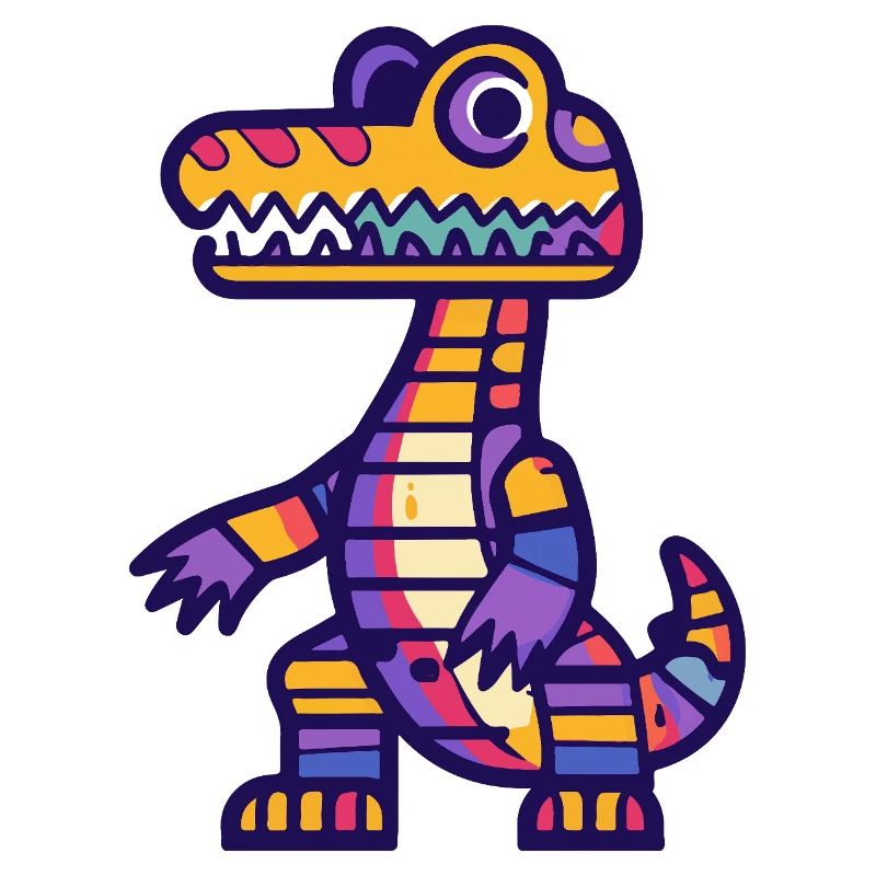 Alligator Halloween Zombie