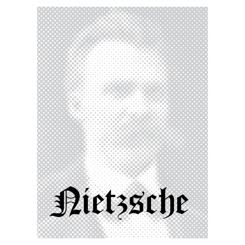 Halbton-Philosophisches Porträt