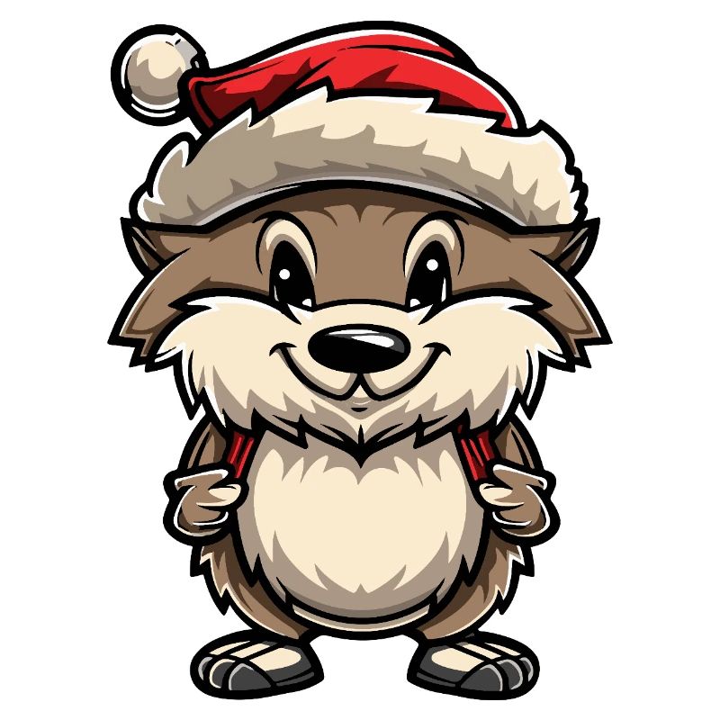 Igel Weihnachten