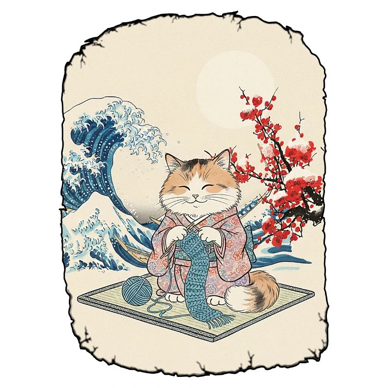 Katze Häkelt Kawai Anime