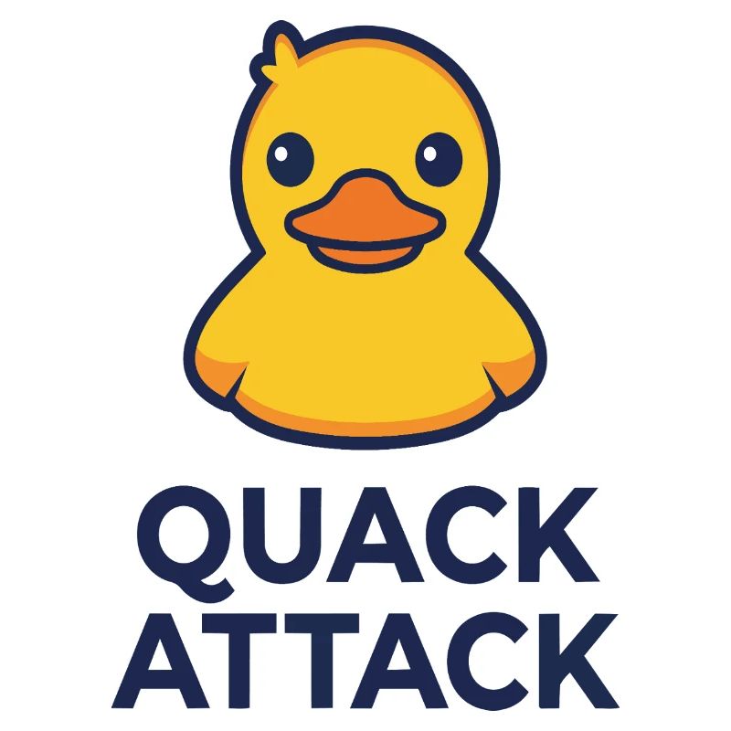 Quack-Angriff Gummienten-Grafik