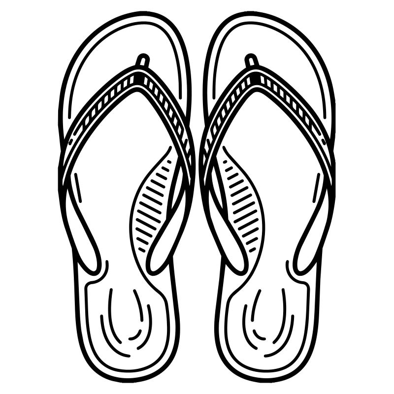 Sommer-Flip-Flops