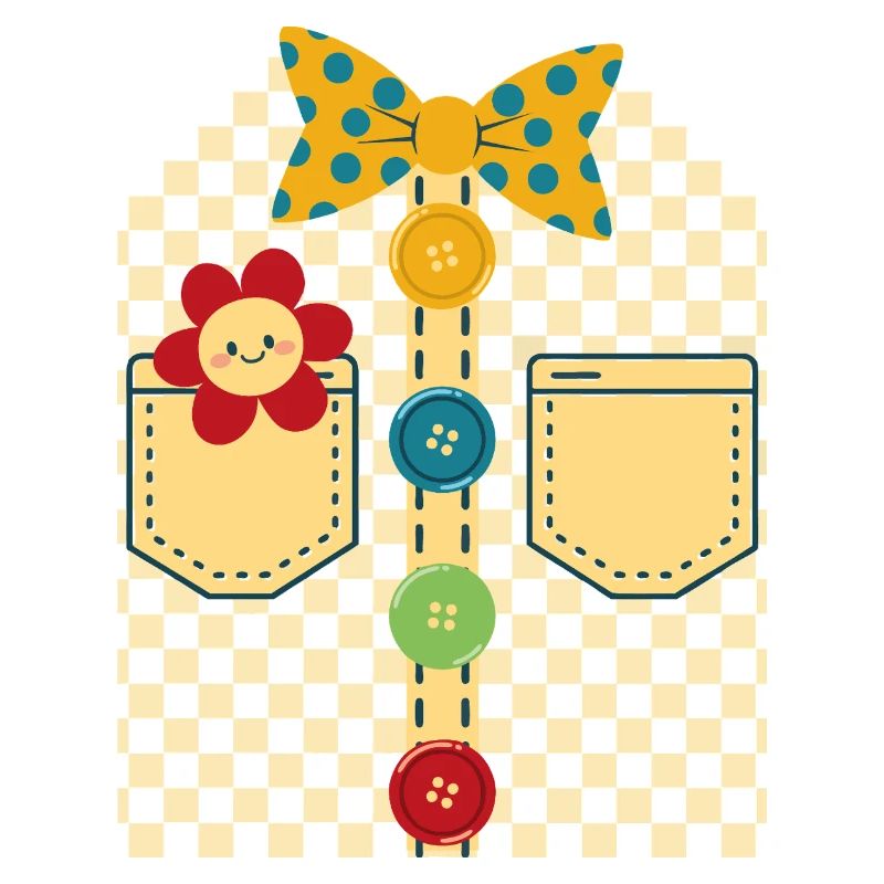 Bunte Clown-Dekoration
