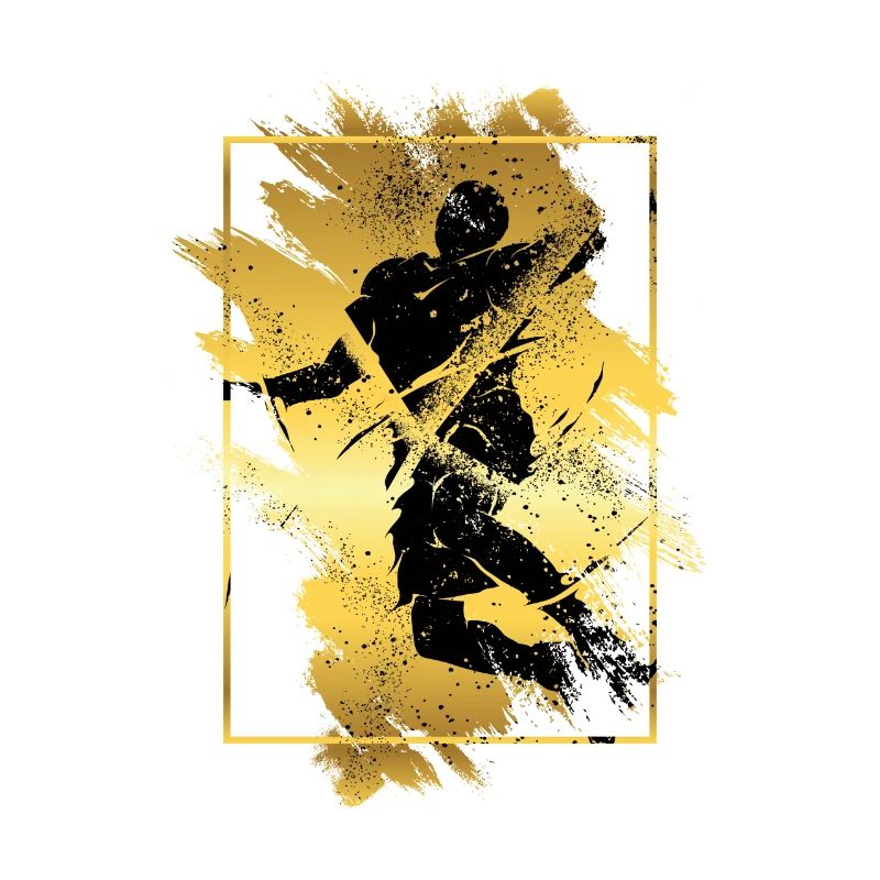Basketteur Basketteur Dunking Gold Splash
