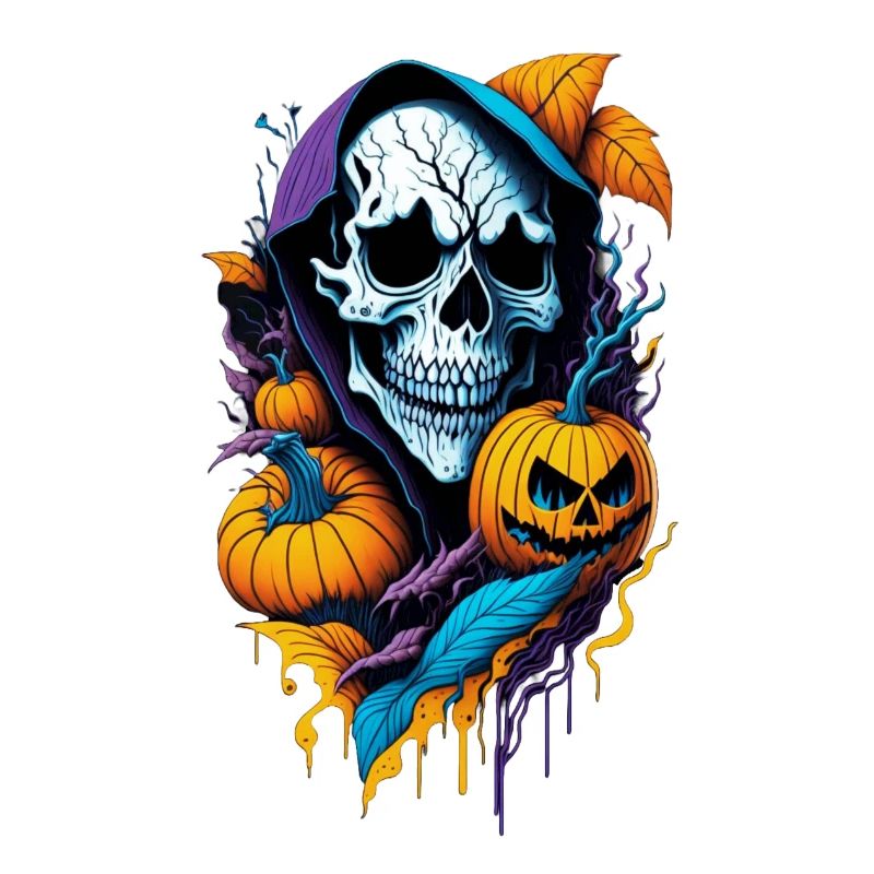 Halloween Totenschädel