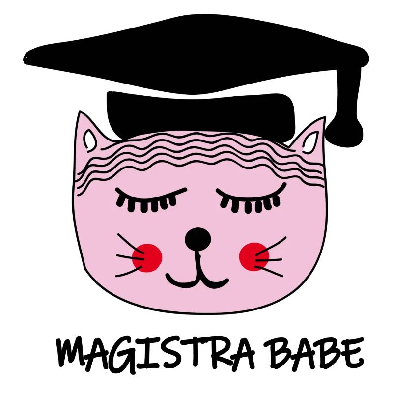 Akademikerin Katze MAGISTRA