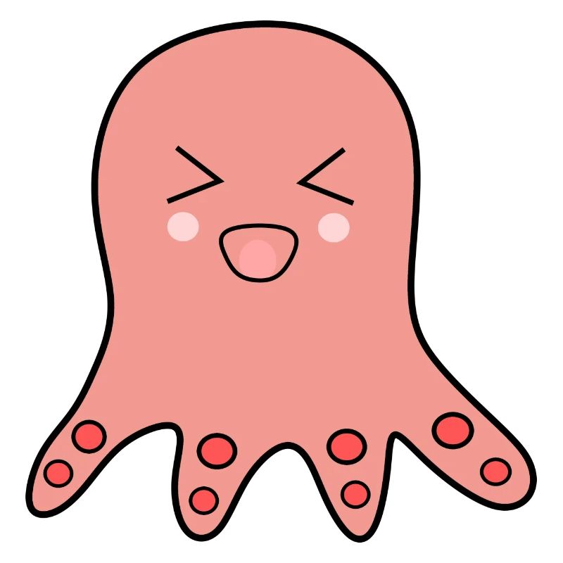 Oktopus Meerestiere