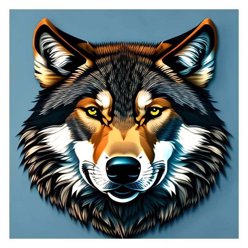 Standard-Wolf-Porträt