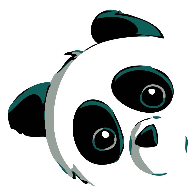 Panda Kopf