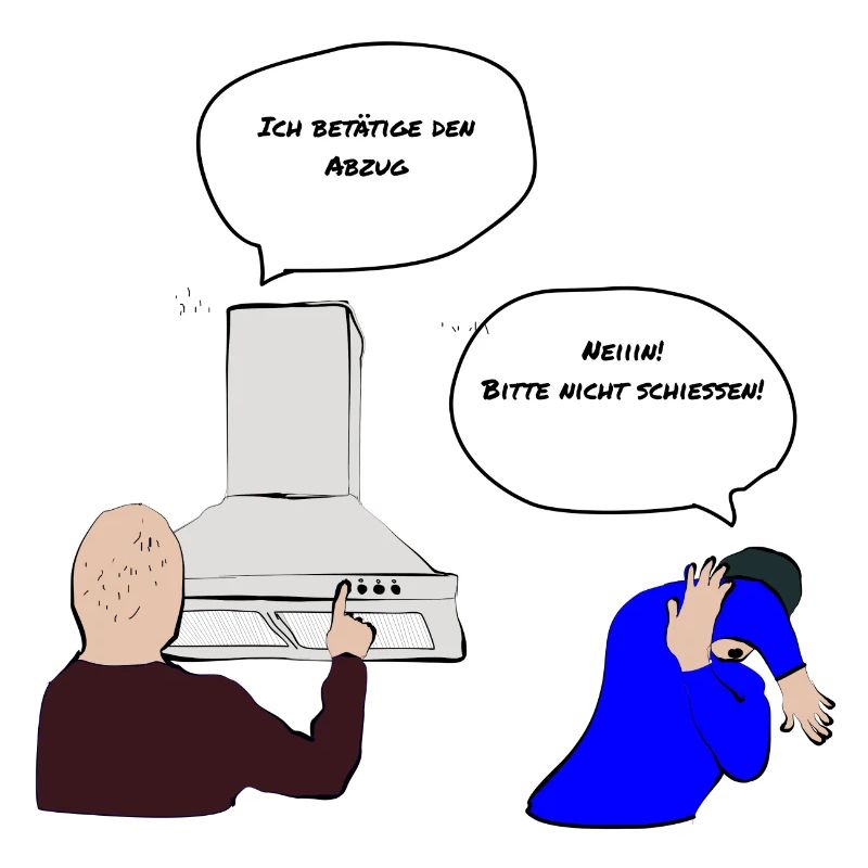 Doppeldeutiger Cartoon