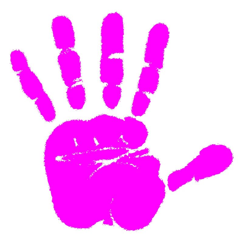 hand pink