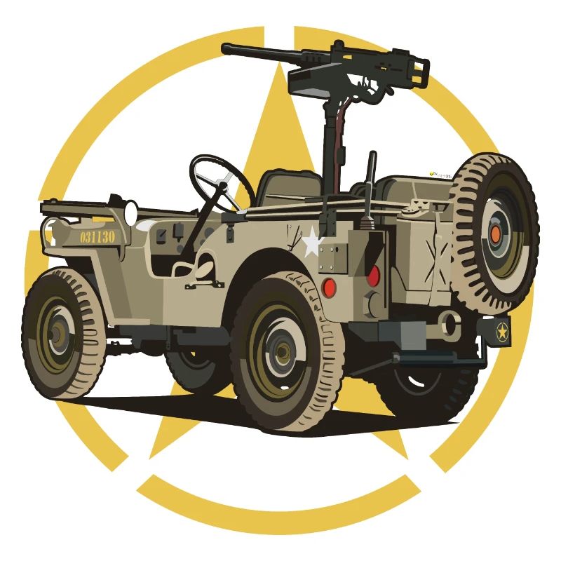 Offroad-Militärfahrzeug