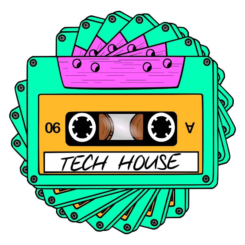 TECH HOUSE MUSIKKASSETTE