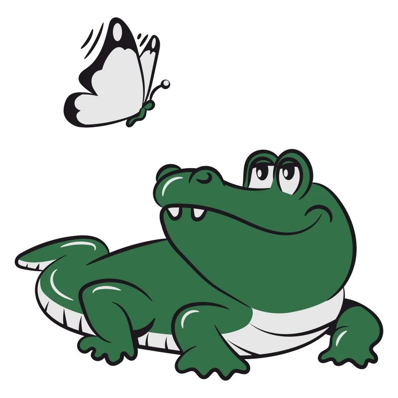 Krokodil Reptil Schmettering