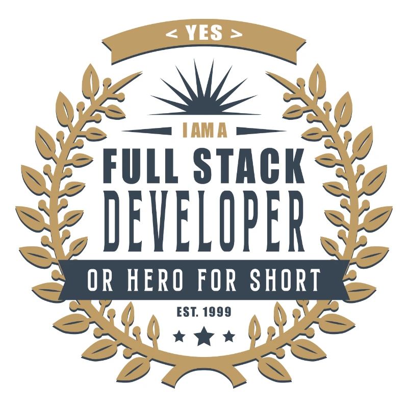 Full Stack Developer dunkel