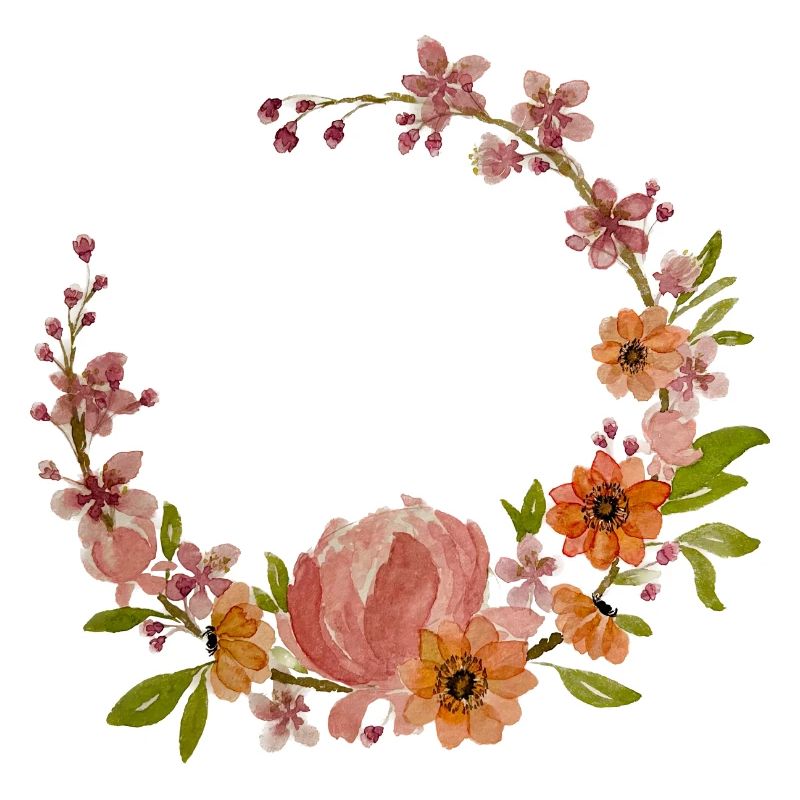 Asymmetrische Blumenkrone