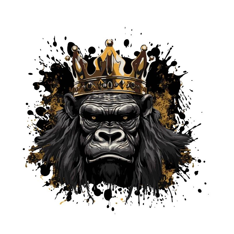 gorilla könig
