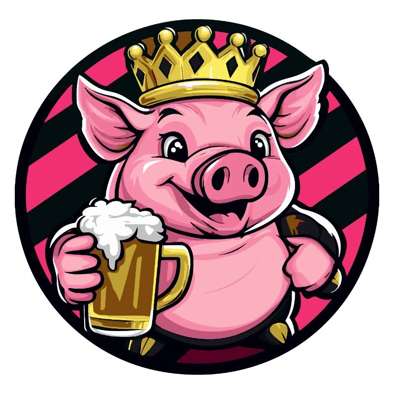 Schwein Bier