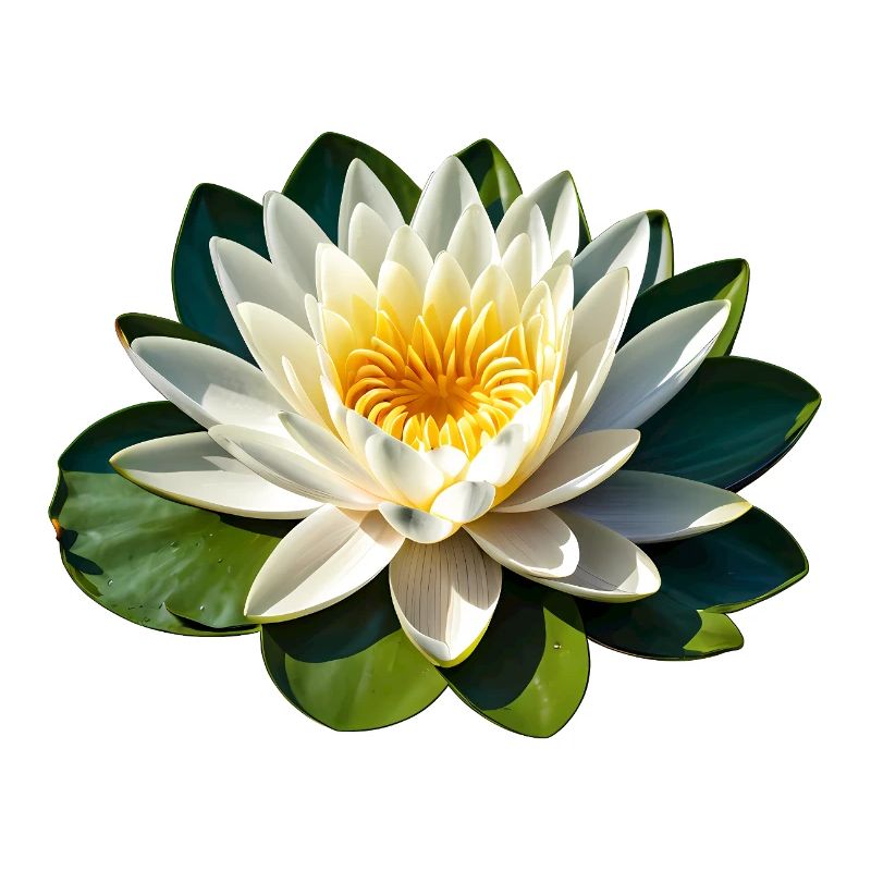 Eine wunderschöne Seerose
