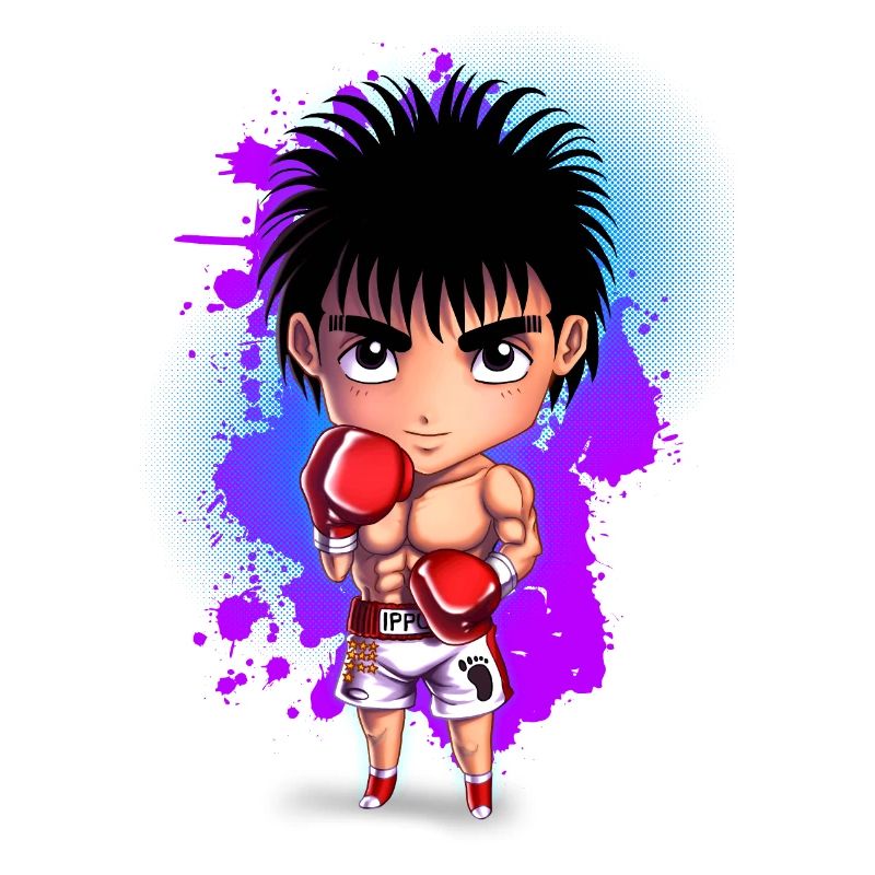 Chibi de boxe