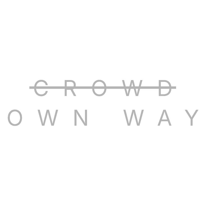 CROWD̶ → OWN WAY