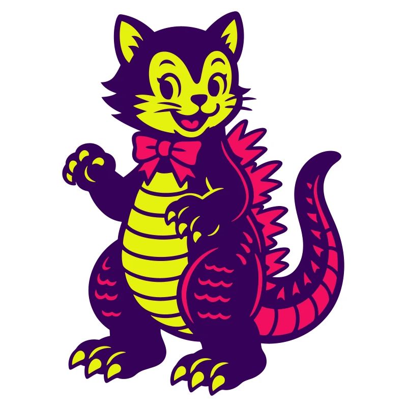 Chat Monstre Super Mignon