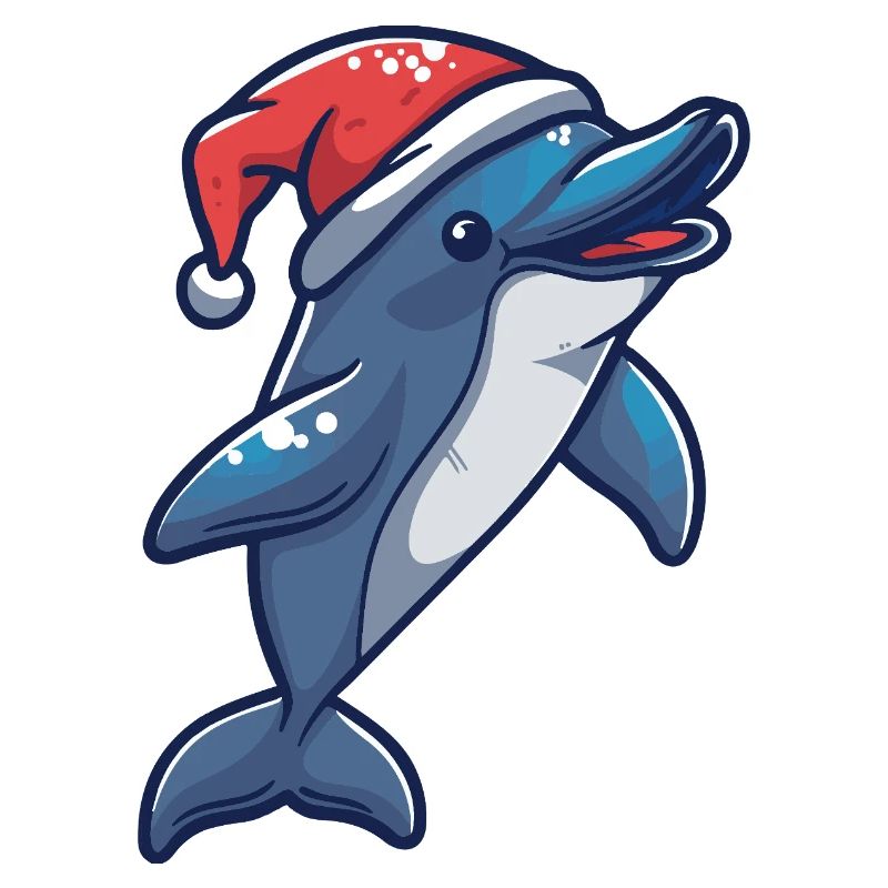 Delfin Weihnachten