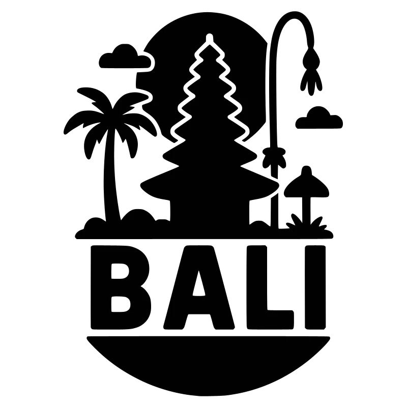 bali silhouette