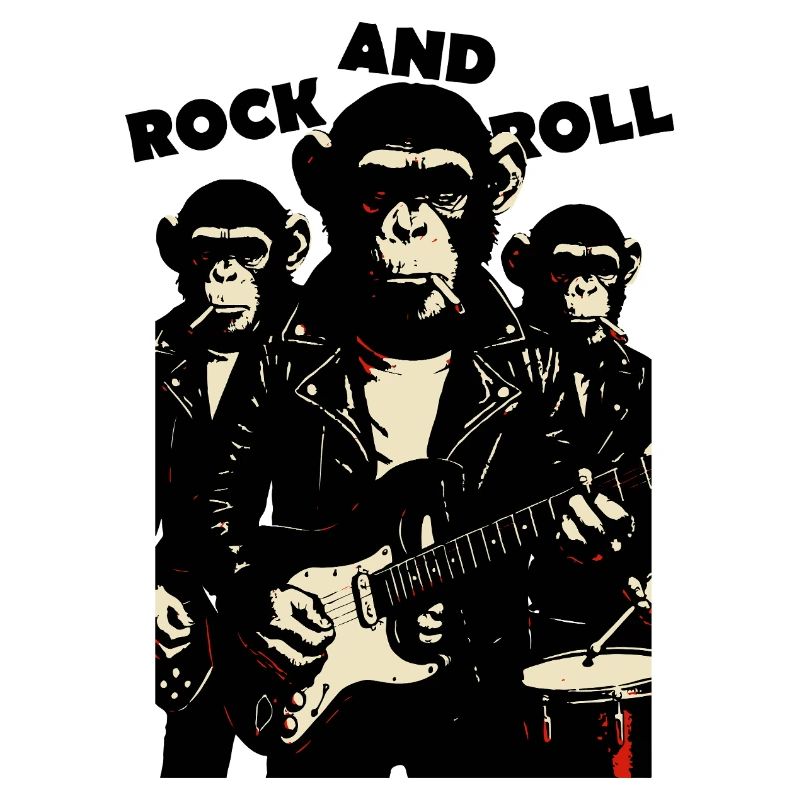 Rock'n'Roll-Affenband