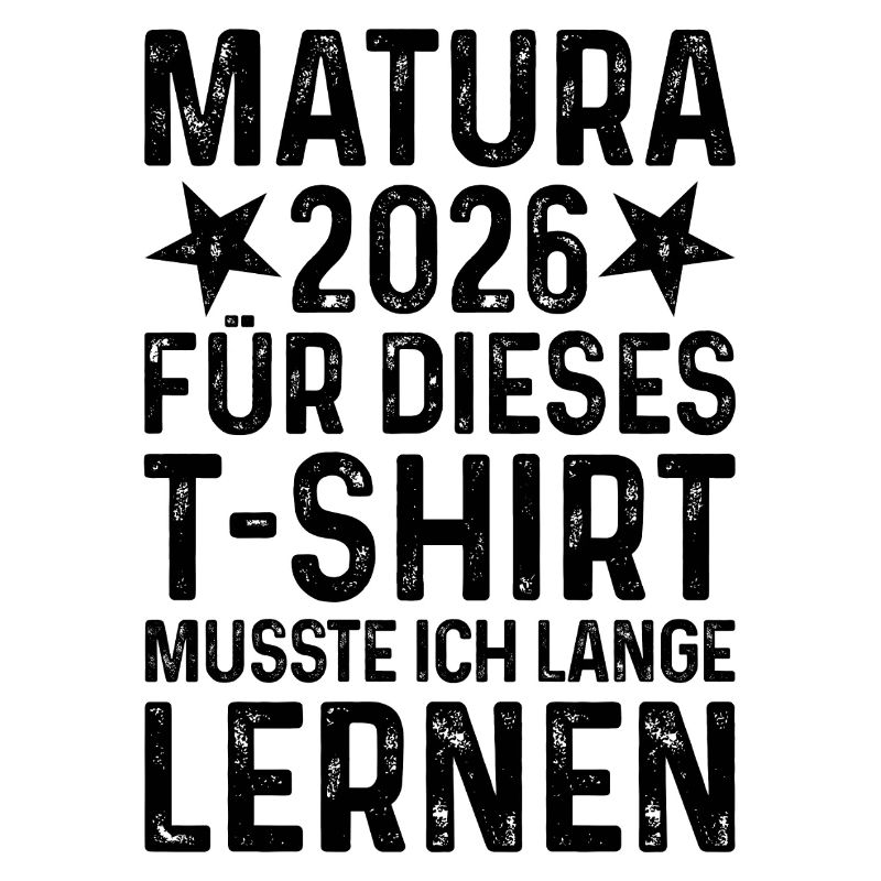 Matura 2026 Abschluss T-Shirt