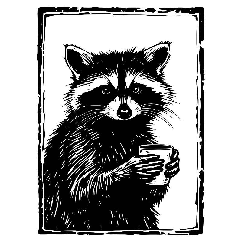 Barista Raccoon