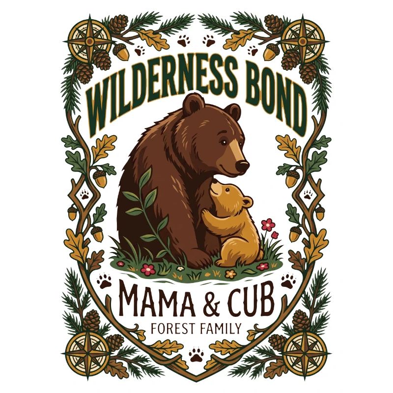  Mama Bear & Cub