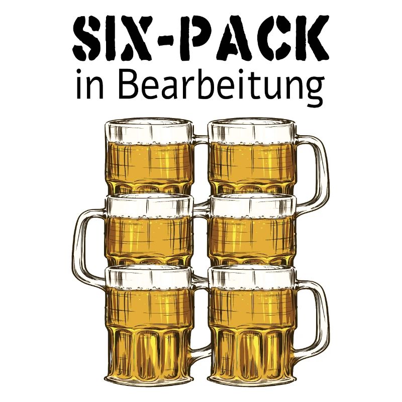 Six-Pack in Bearbeitung
