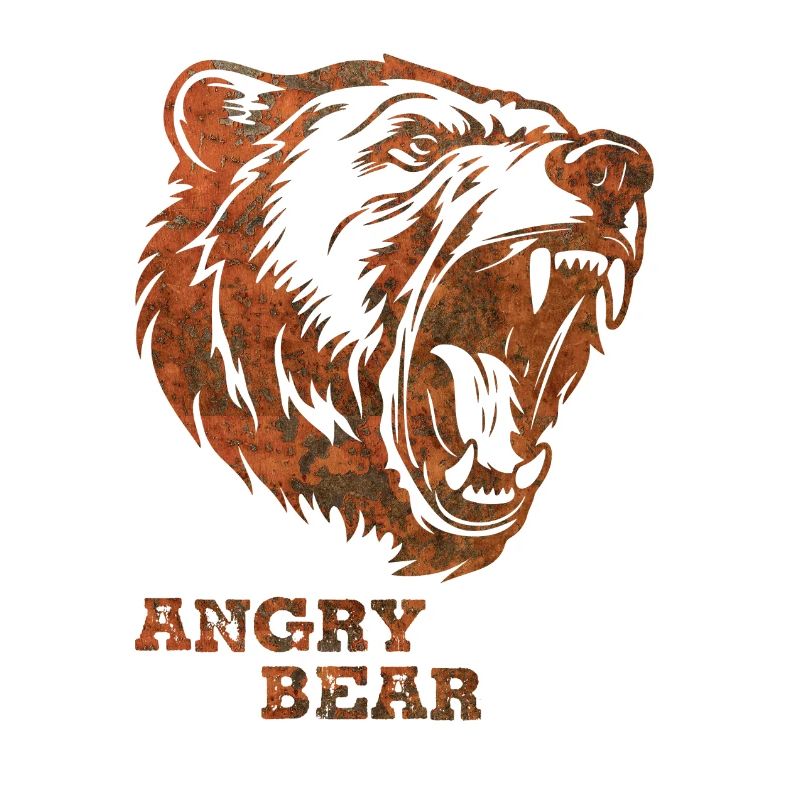 Wütender Bär