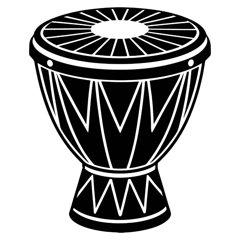 African conga drum